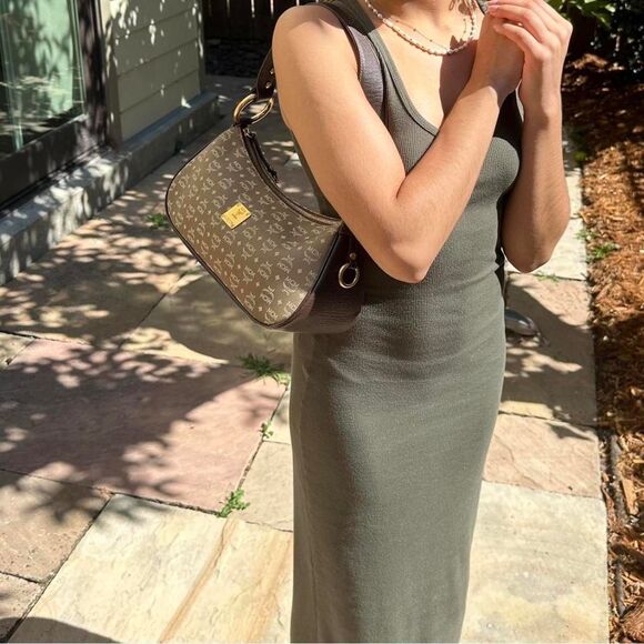 Mcm Women's Brown and Khaki Bag - Picture 8 of 8